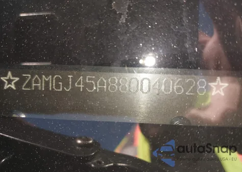 2008 Maserati Granturismo из США, поврежденный, VIN ZAMGJ45A880040628